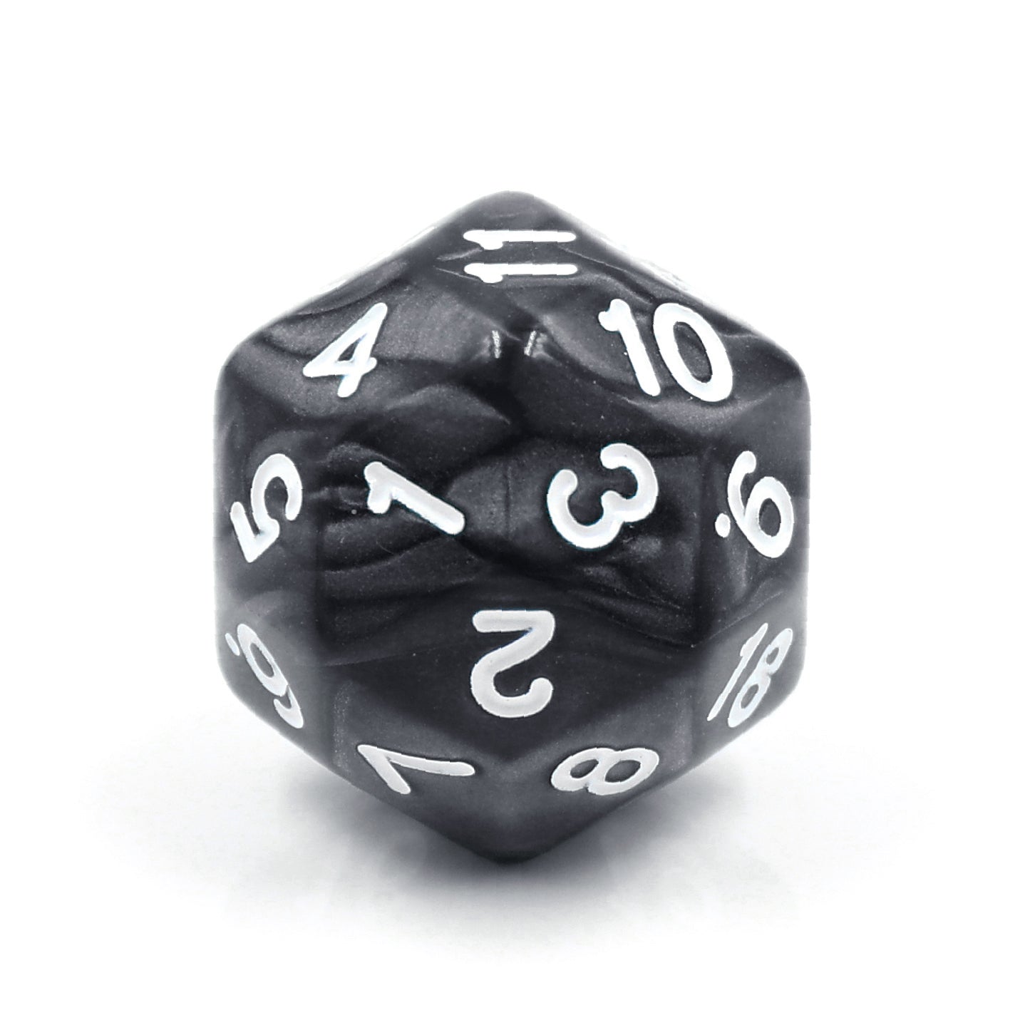 D30 Black Pearl Single Die 30 Sided/s by HDdice / HengDadice